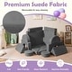 preview thumbnail 3 of 6, Modular Kids Play Couch 14 PCS Convertible Foam Children Floor Sofa