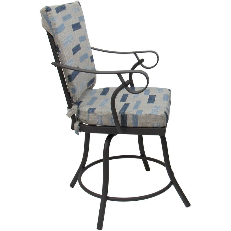 Outdoor or Indoor Patio Swivel Dining Chair - Jamey