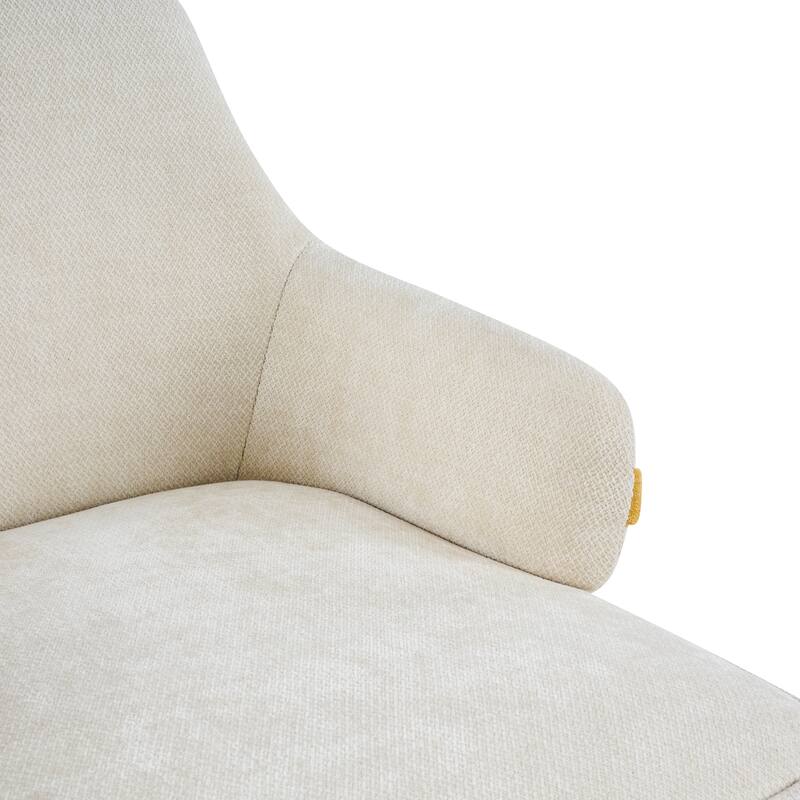 Christopher Knight Home - Modern Upholstered Dining Chair Set with Two-Tone Fabric Armchair Design