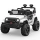 preview thumbnail 17 of 44, Ride on Truck Car 12V Kids Electric Vehicles White
