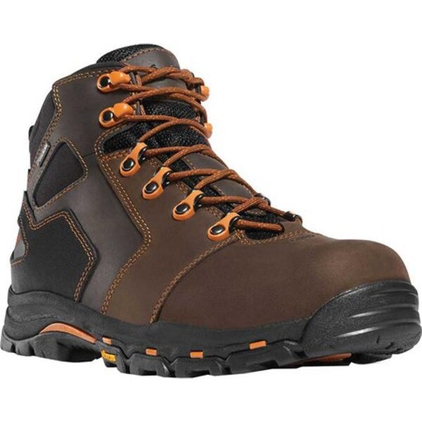 Danner Men's Vicious 4.5" Non Metallic Toe Boot Brown/Orange