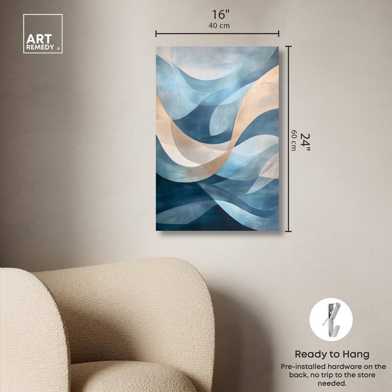 Submerged Canvas by Art Remedy, Gallery Wrapped