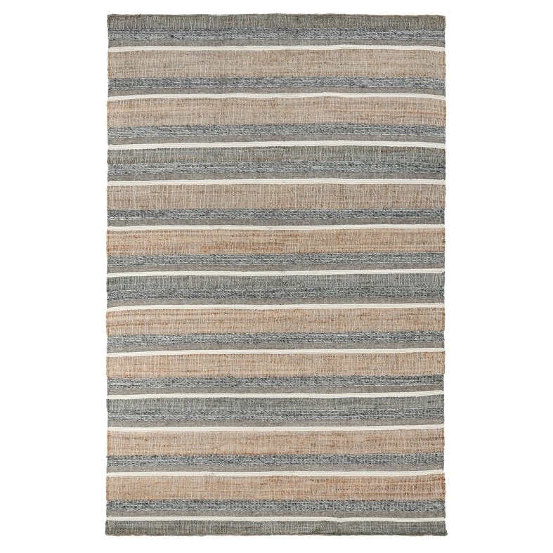 Elodie Natural Blue Multi Handwoven Area Rug by Kosas Home