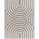 preview thumbnail 8 of 40, Livabliss Rodos Mod Neutral Rainbow Plush Area Rug.