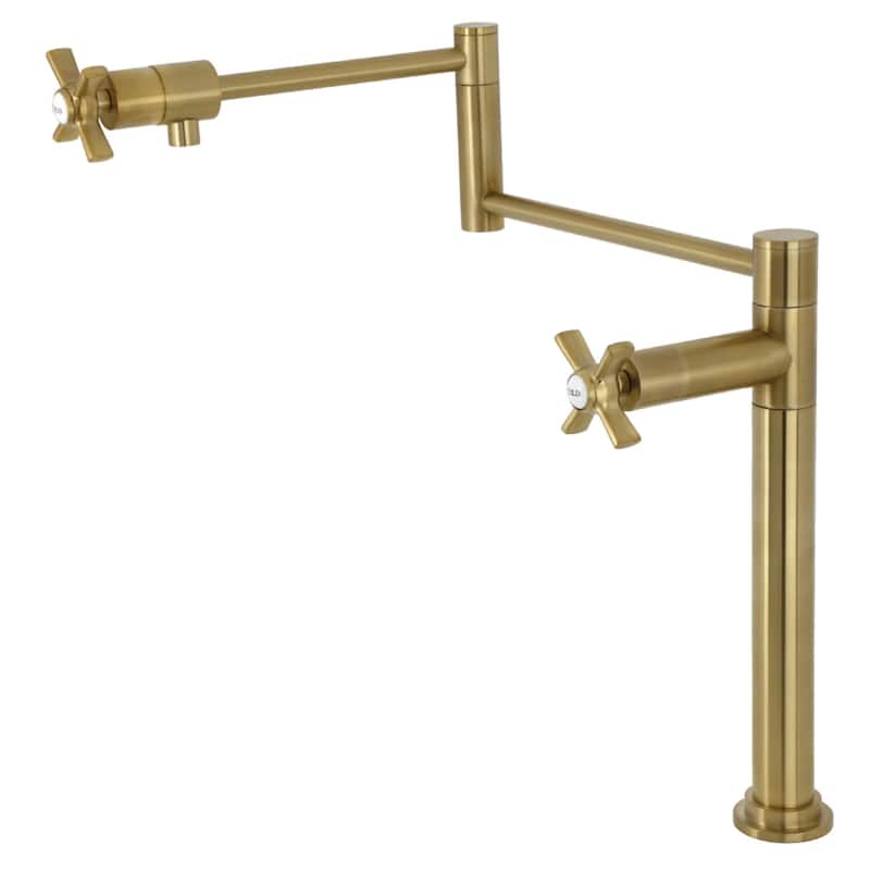 Kingston Brass KS470.ZX Millennium 3 GPM Modern Single Hole Pot Filler