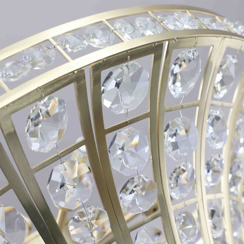 Transparent Crystal Ceiling Chandelier