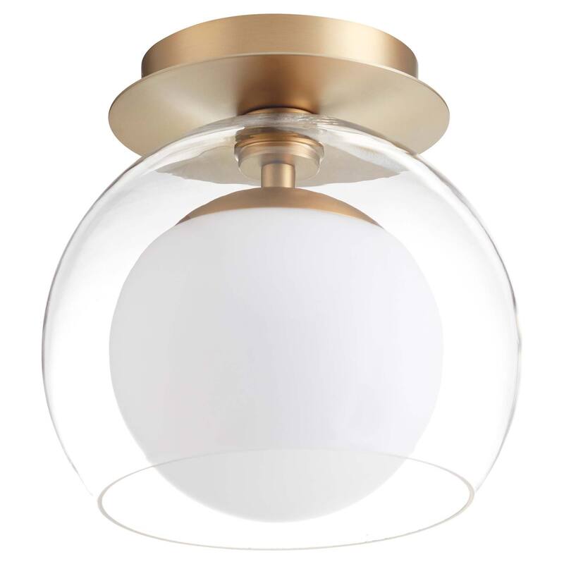 Quorum International 3626-9 Fort Worth 9" Wide Flush Mount Globe