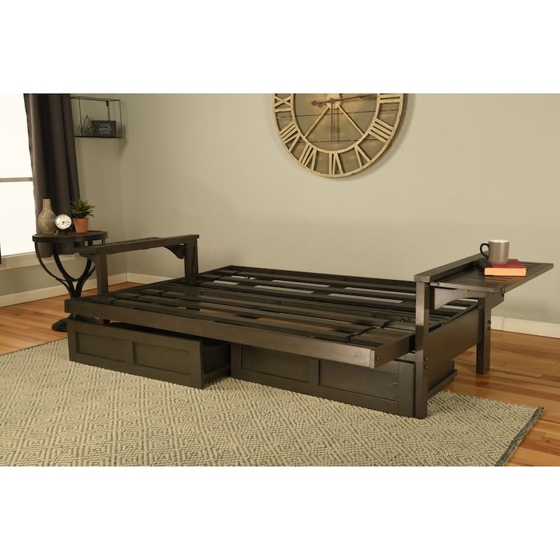 Somette Alamosa Sofa Sleeper Frame with Storage Drawers (Mattress Not Included) - Full