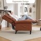 preview thumbnail 43 of 46, HOMYKA Upholstered Chaise Lounge with Nail Trim for Living Room