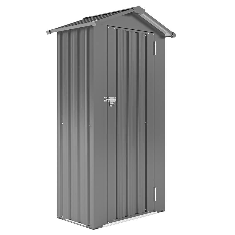 Metal Storage Shed with Lock and Waterproof Galvanized Iron Sheet