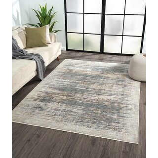 Allstar Rugs Abstract Themed Polyester Area Rug - Bed Bath & Beyond ...