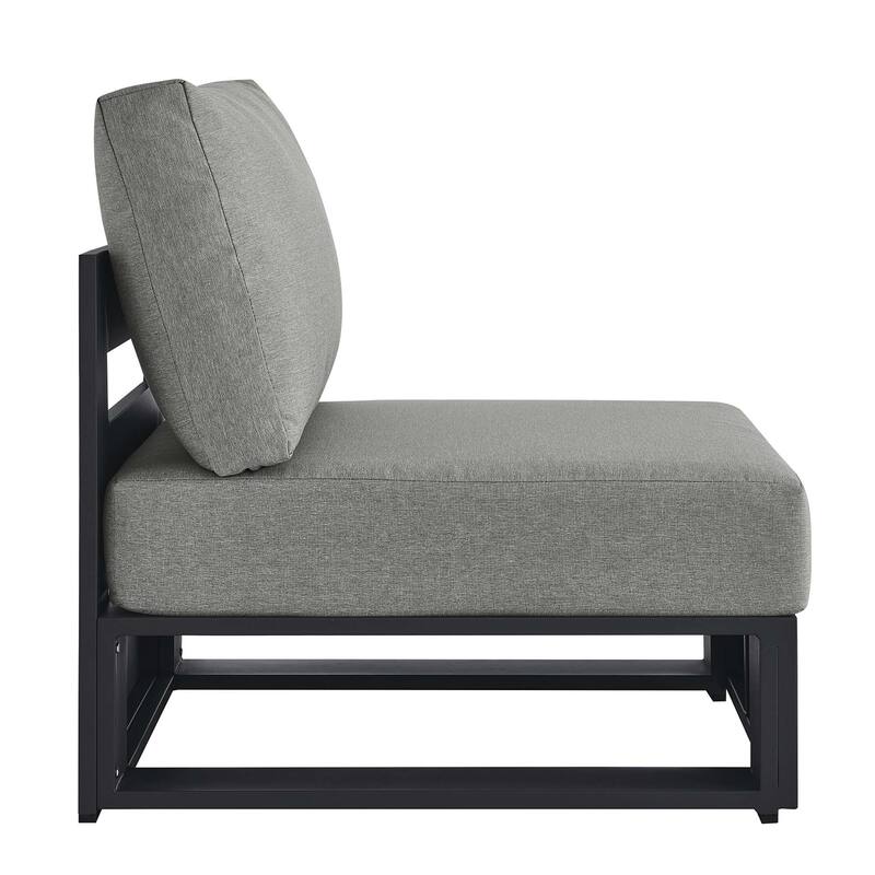 Tahoe Patio Aluminum Modular Armless Chair
