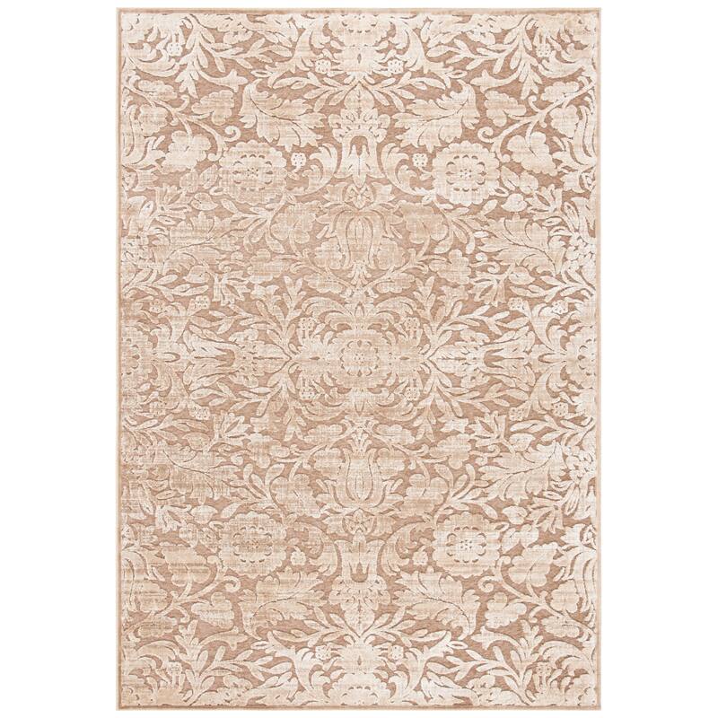 SAFAVIEH Paradise Soft Anthracite Viscose Rug - 5'3" x 7'6" - Light Beige/Beige - Rectangle
