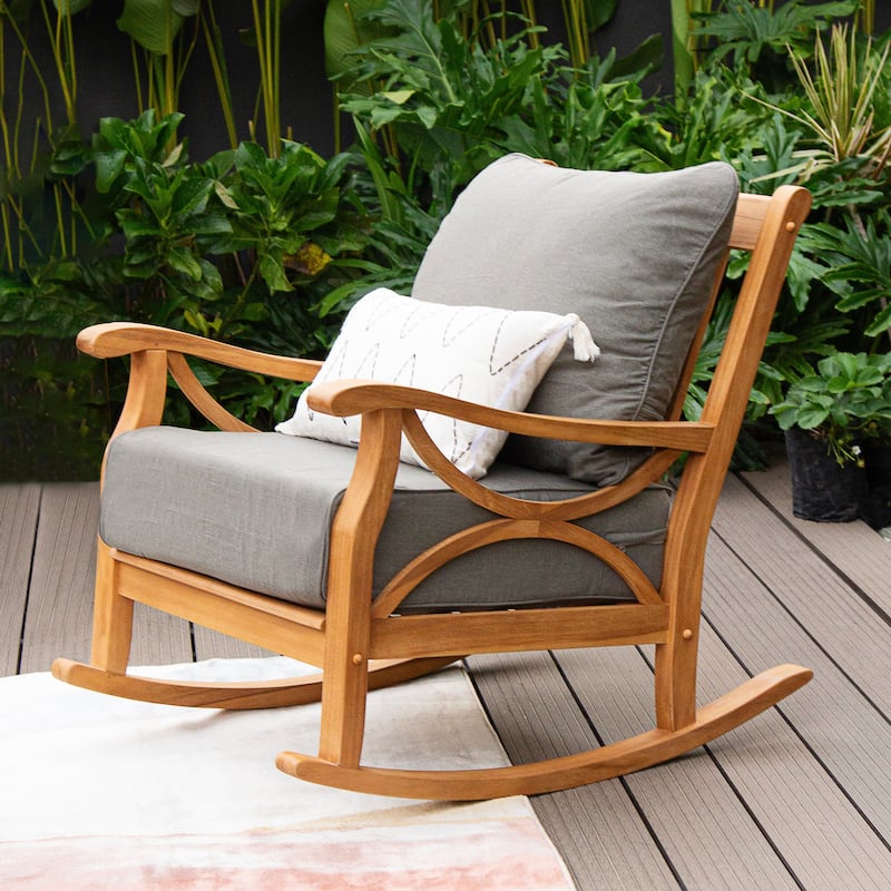Cambridge Casual Lowell 3-Piece Teak Patio Chat Set