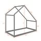 preview thumbnail 4 of 7, Twin Size Wooden House Bed