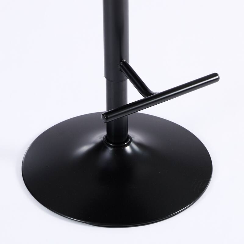 Aged And Retro Pu Swivel Barstools Adjusatble Seat Height From 26-33 Inch