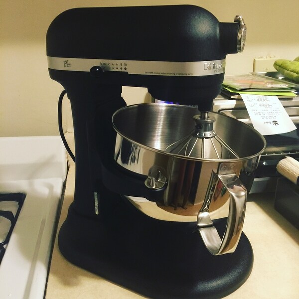 kitchenaid stand mixer imperial black