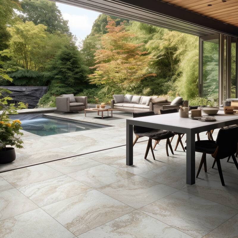 Ackland AKNPTWES24X24M-CA Westvale - 24" x 24" Porcelain Solid Floor