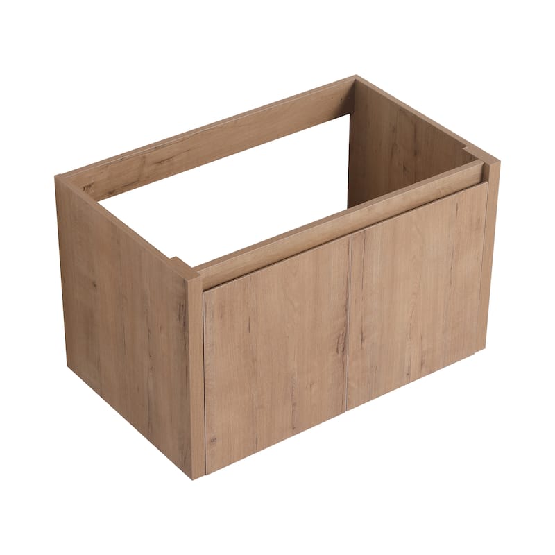 24/30/36/48/60 Inch Floating Bathroom Vanity Cabinet with Soft Close Door (Without Sink)