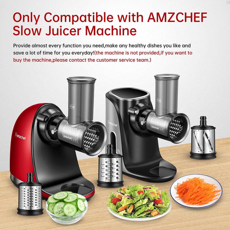 Slicer Shredder Attachments,Food Slicers Cheese Grater Attachment