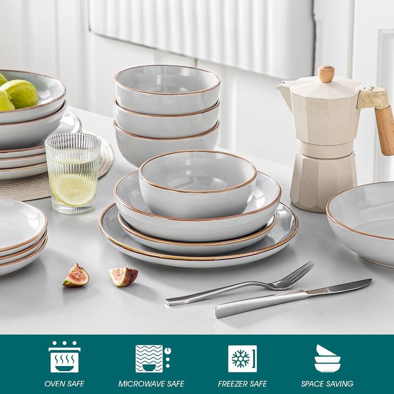 vancasso Exquisite Modern Design Stoneware Dinnerware Set
