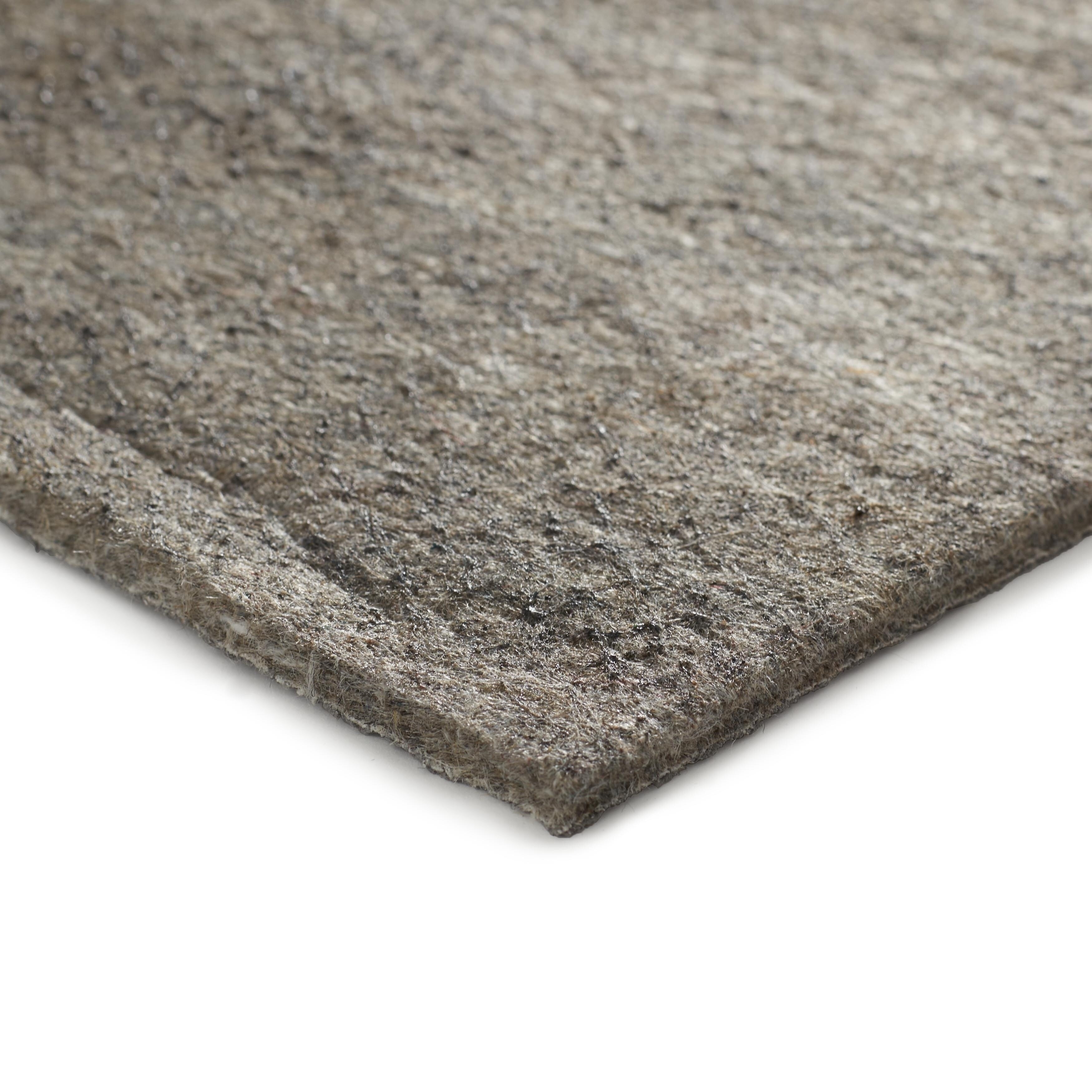 Thick Grey Non-slip Noise-reducing Rug Pad for Hardwood Floors