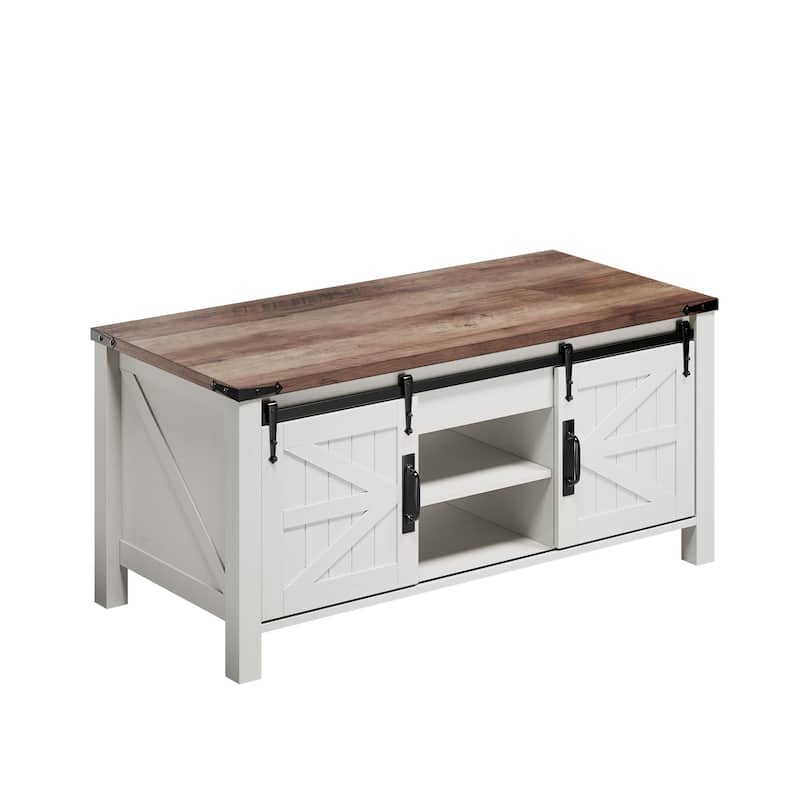 Farmhouse lift-top Coffee Table, Hidden Storage, Rustic Center Table