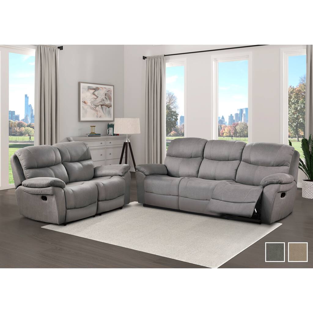 Mono 2-Piece Reclining Living Room Set