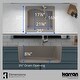 preview thumbnail 43 of 59, Karran Drop-In Quartz Composite 25 in. Single Bowl Kitchen Sink Kit