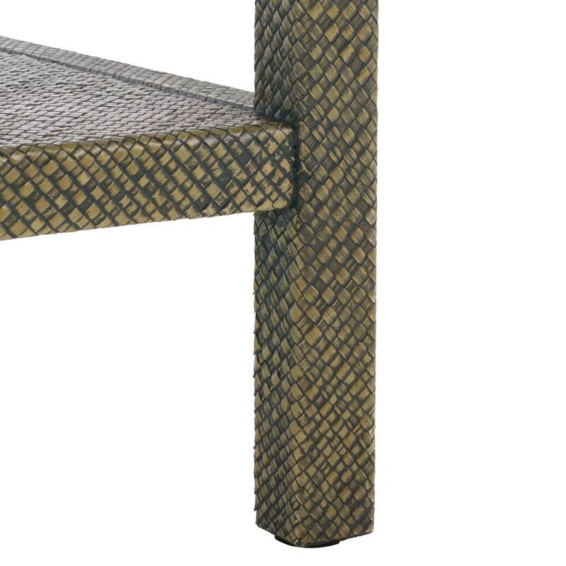 SAFAVIEH Home Epke 1-Drawer 1-Shelf Accent Table - 17"W x 15"D x 24"H