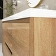 preview thumbnail 9 of 85, Floating Bathroom Vanity with Integrated Resin Top