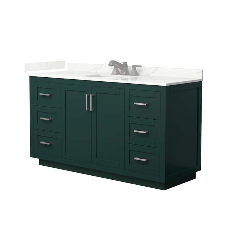 Wyndham Collection WCF292960S-QTZ-US3MXX Miranda 60" Free Standing