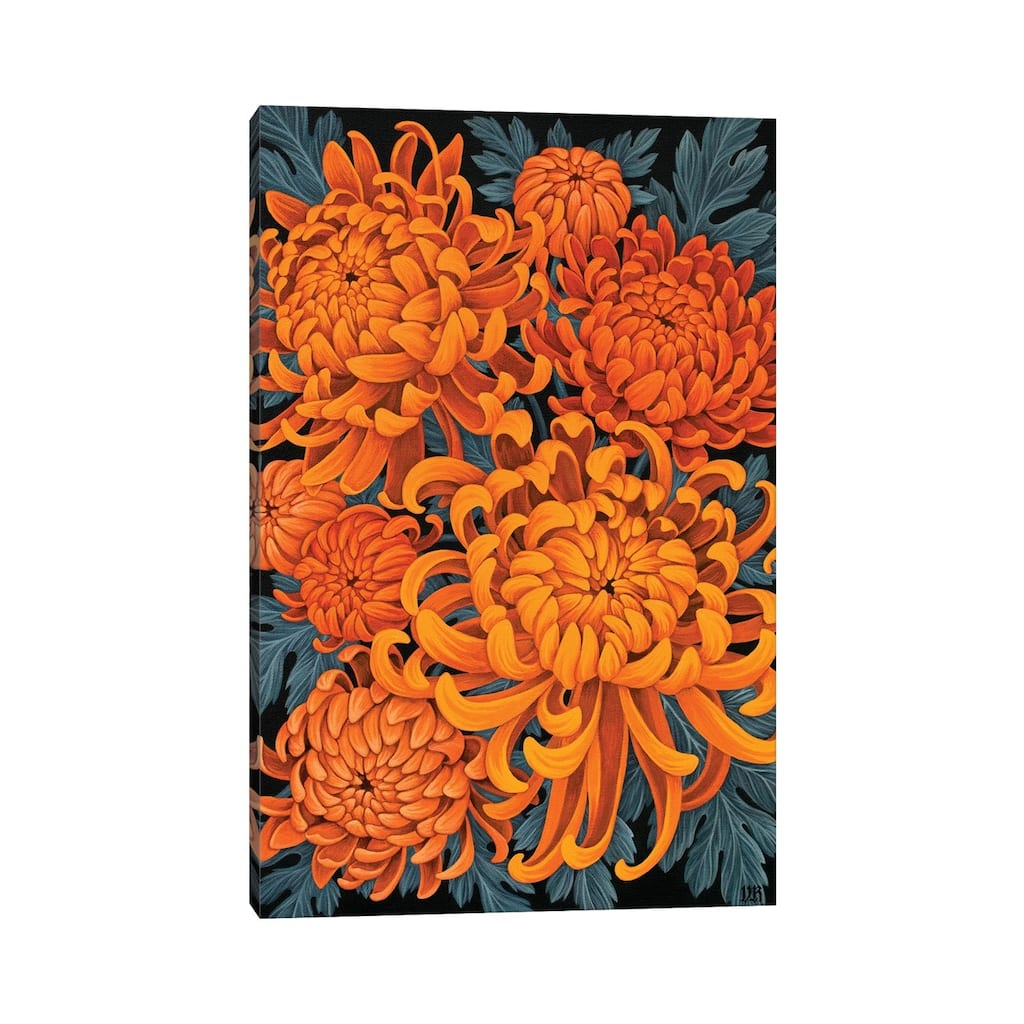 iCanvas "Chrysanthemums" by Vasilisa Romanenko Canvas Print