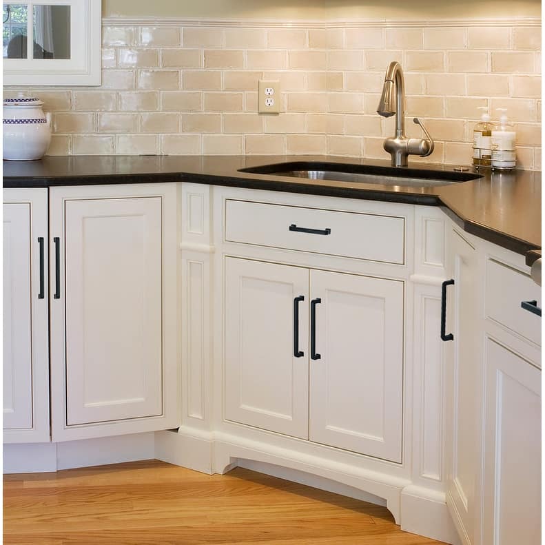 Utopia Alley Bergen Cabinet Ring Pull Knob, Decorative Cabinet Drop Pull Knobs, Pull Knobs 1.16", 3.75"/6.3" Center to Center