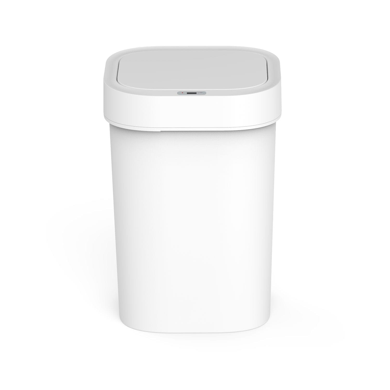 White 13.2 Gallon Motion Sensor Trash Can