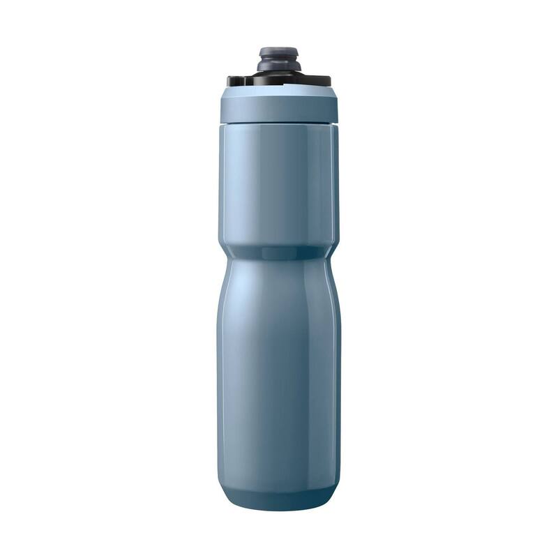 22oz Podium Steel Double-Wall Insulated Bike Water Bottle, Pacific