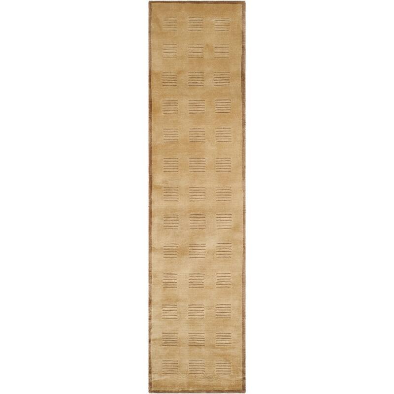 SAFAVIEH Couture Hand-knotted Tibetan Panagoula Modern Wool Rug