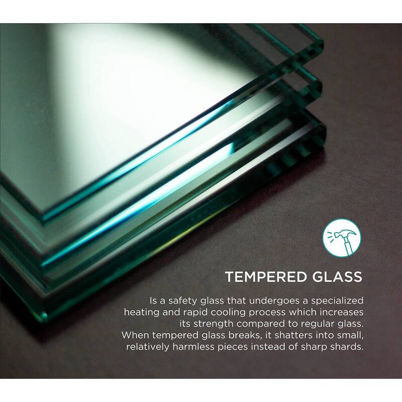 Fine Fixtures 60" Frameless Double Sliding Tub Door - 60" x 66"