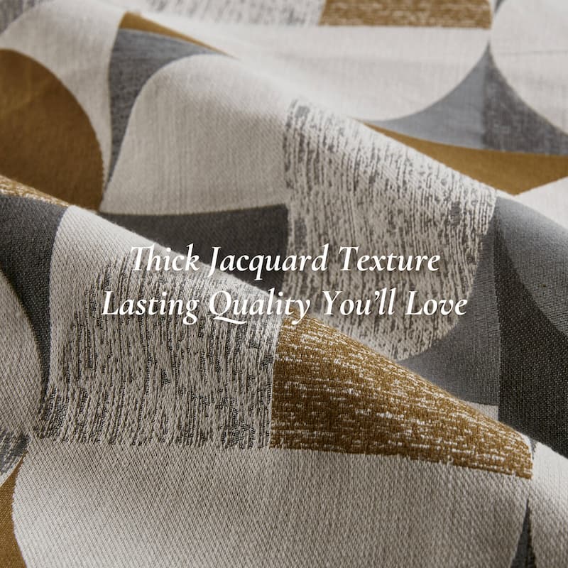 Madison Park Signature Cirque Jacquard Oversized Duvet Style Comforter Set