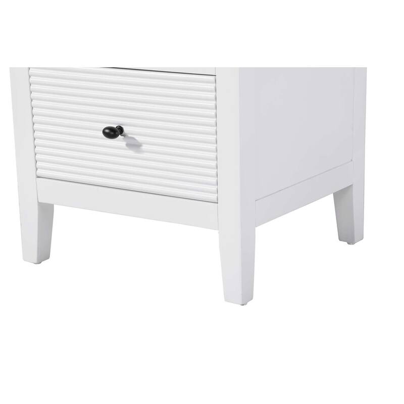 Kensington 16-28 Inch Bath Storage Glass Cabinet