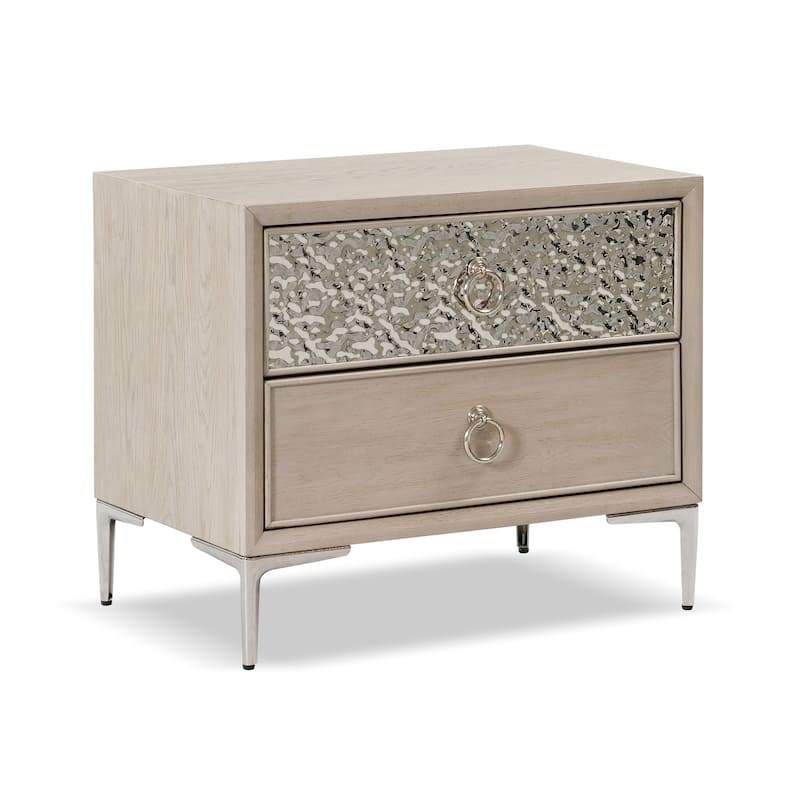 Furniture of America Fable Modern 5-Piece Solid Wood Panel Bedroom Set