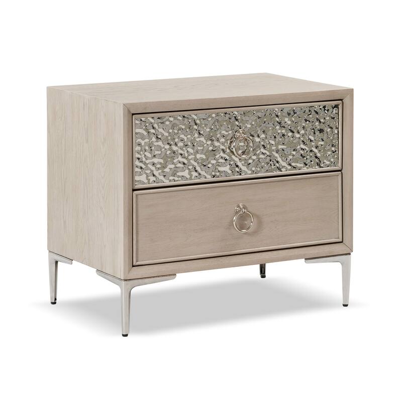 Furniture of America Fable Modern 6-Piece Solid Wood Panel Bedroom Set