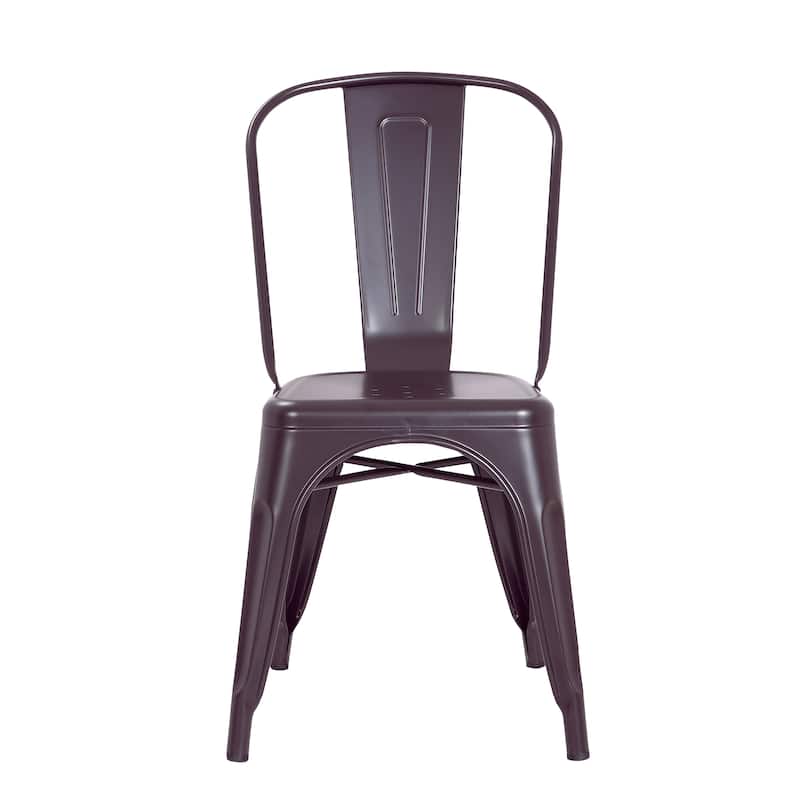Modern Metal Dining Room Kitchen Bar Chair Set