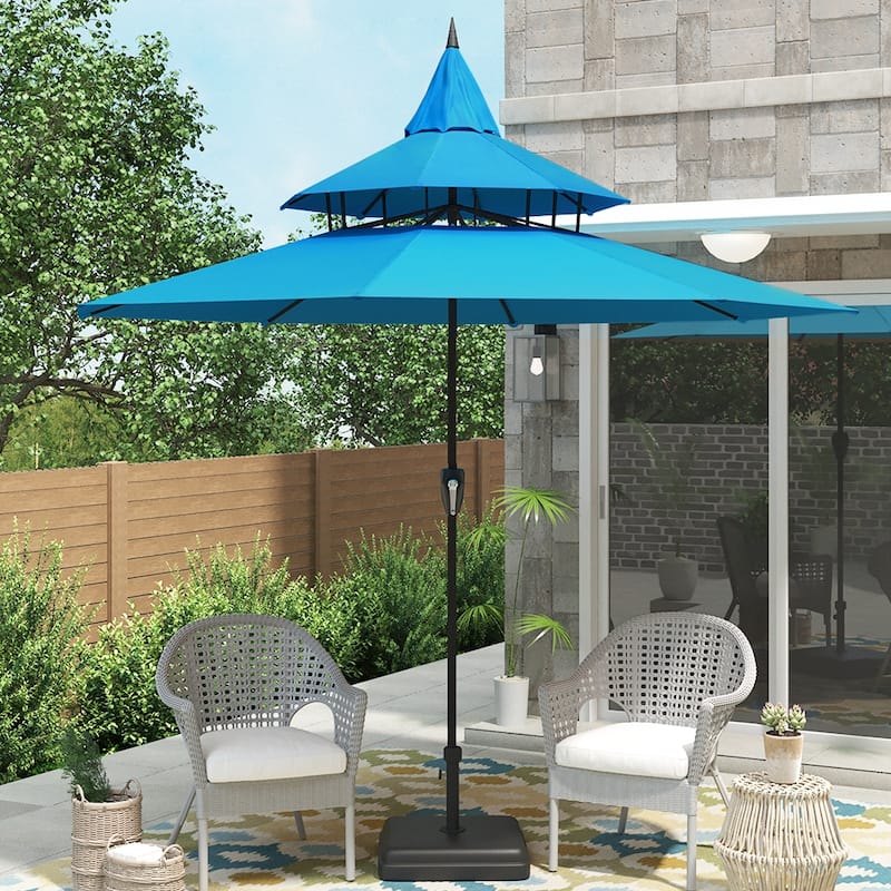 Maypex 9-foot Pagoda Market Umbrella