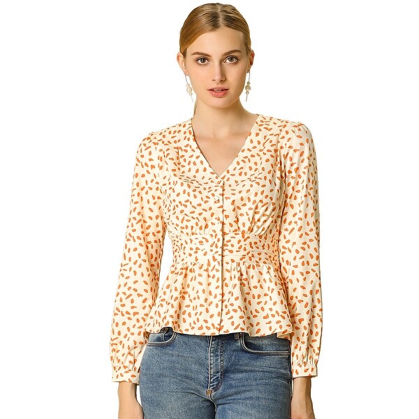 womens peplum blouse
