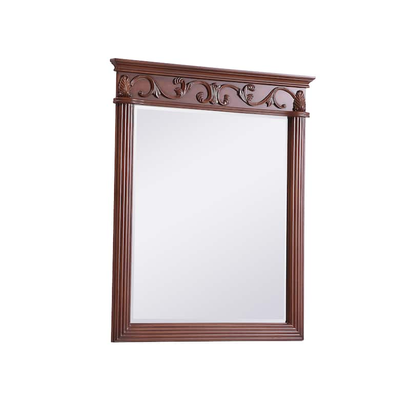 Roman 32" Teak Mirror