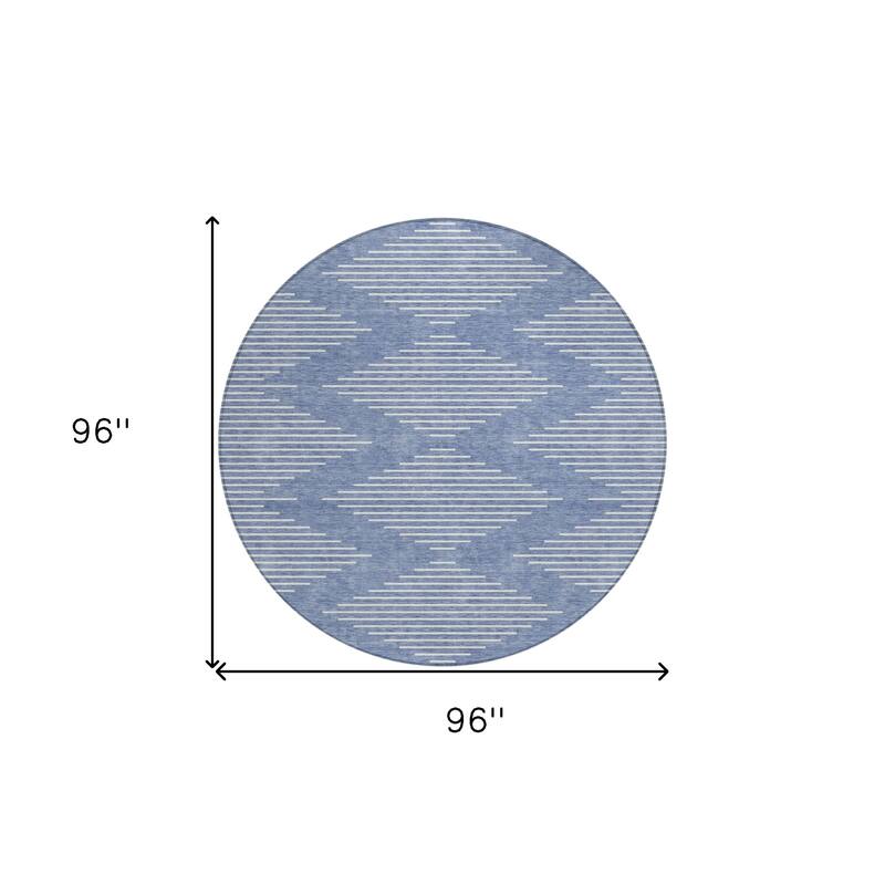 HomeRoots Geometric Transitional Rectangle Outdoor Rug