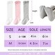preview thumbnail 7 of 5, CozyWay Baby Knee High Non-Slip Socks, Cable Knit with Grips, 3 Pairs 18-36 Months