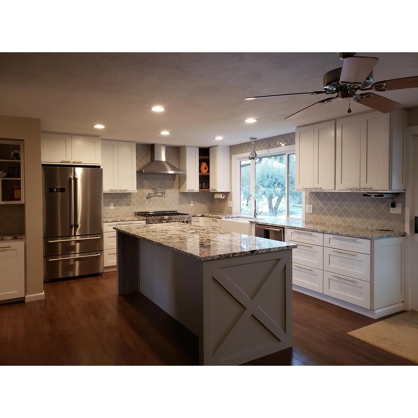 Top Product Reviews For Thor Kitchen Counter Depth 20 85 Cu Ft French Door Stainless Steel Refrigerator 22322588 Overstock