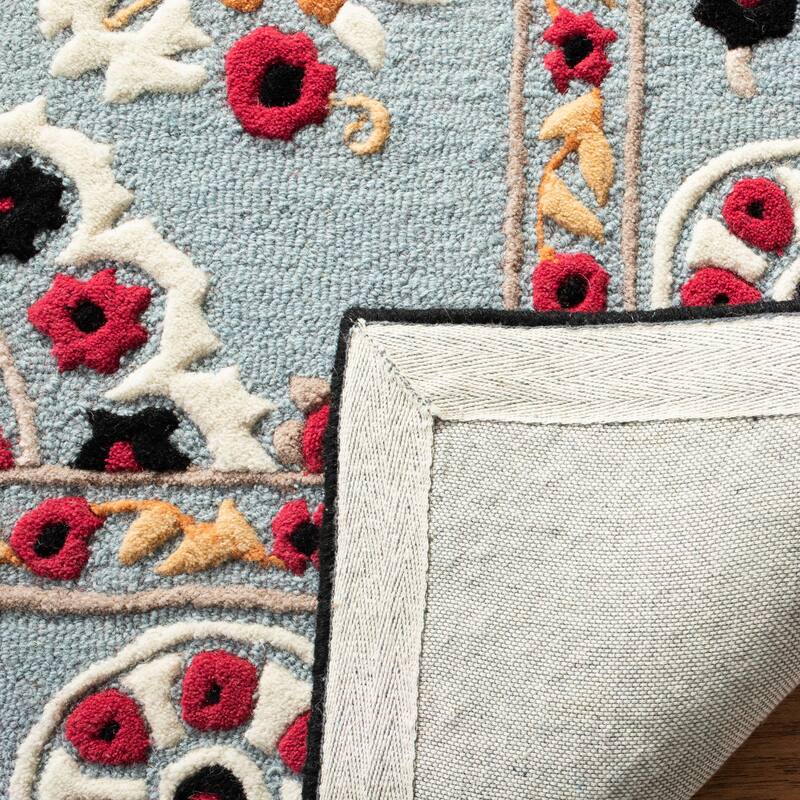 SAFAVIEH Handmade Bellagio Marsela Modern Oriental Wool Rug